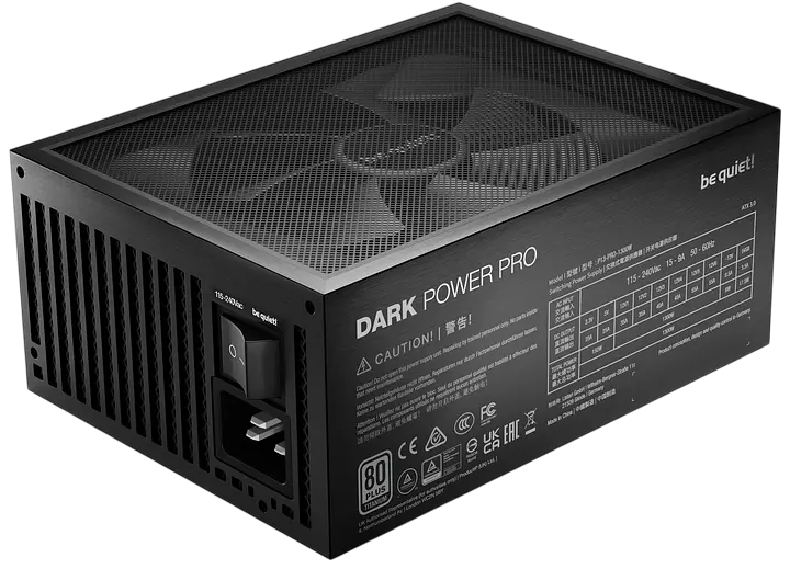 Блок живлення be quiet! Dark Power Pro 13 1300W 80+ Titanium (BN331) - фото 3