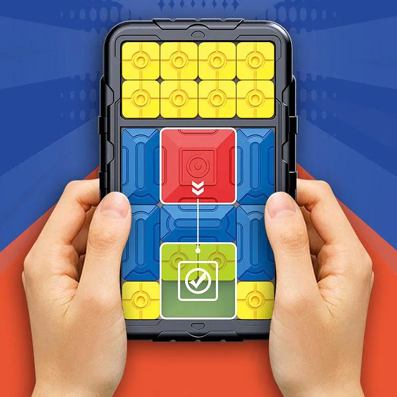 Портативная интерактивная игра Ummi 11844 Sliding Puzzle Colorful - фото 2