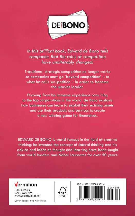 Sur/petition: The New Business Formula to Help You Stay Ahead of the Competition - Едвард де Боно - фото 2