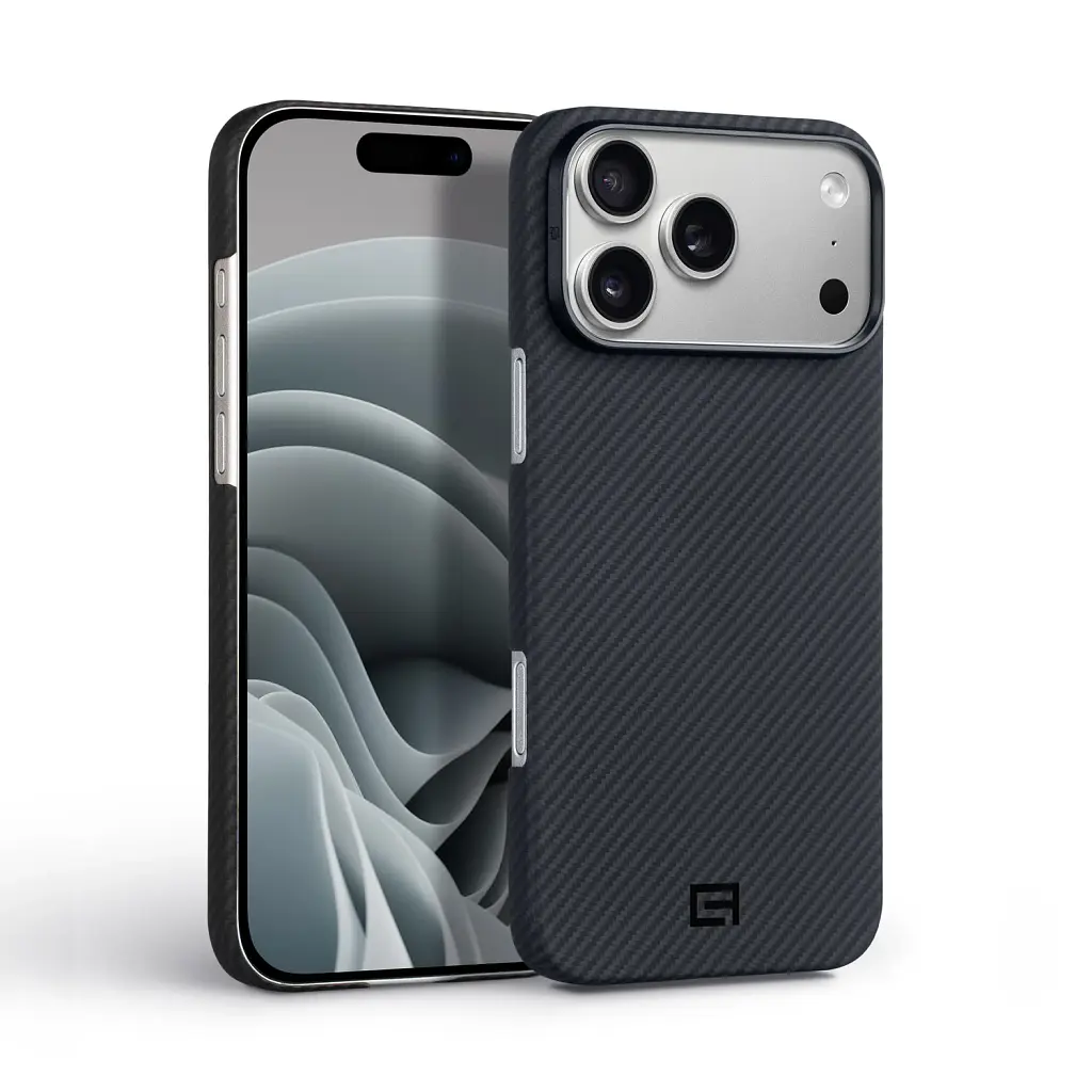 Чохол ArmorStandart BlackIcon Aramid Twill MagCase для Apple iPhone 17 Pro Max Black - фото 2