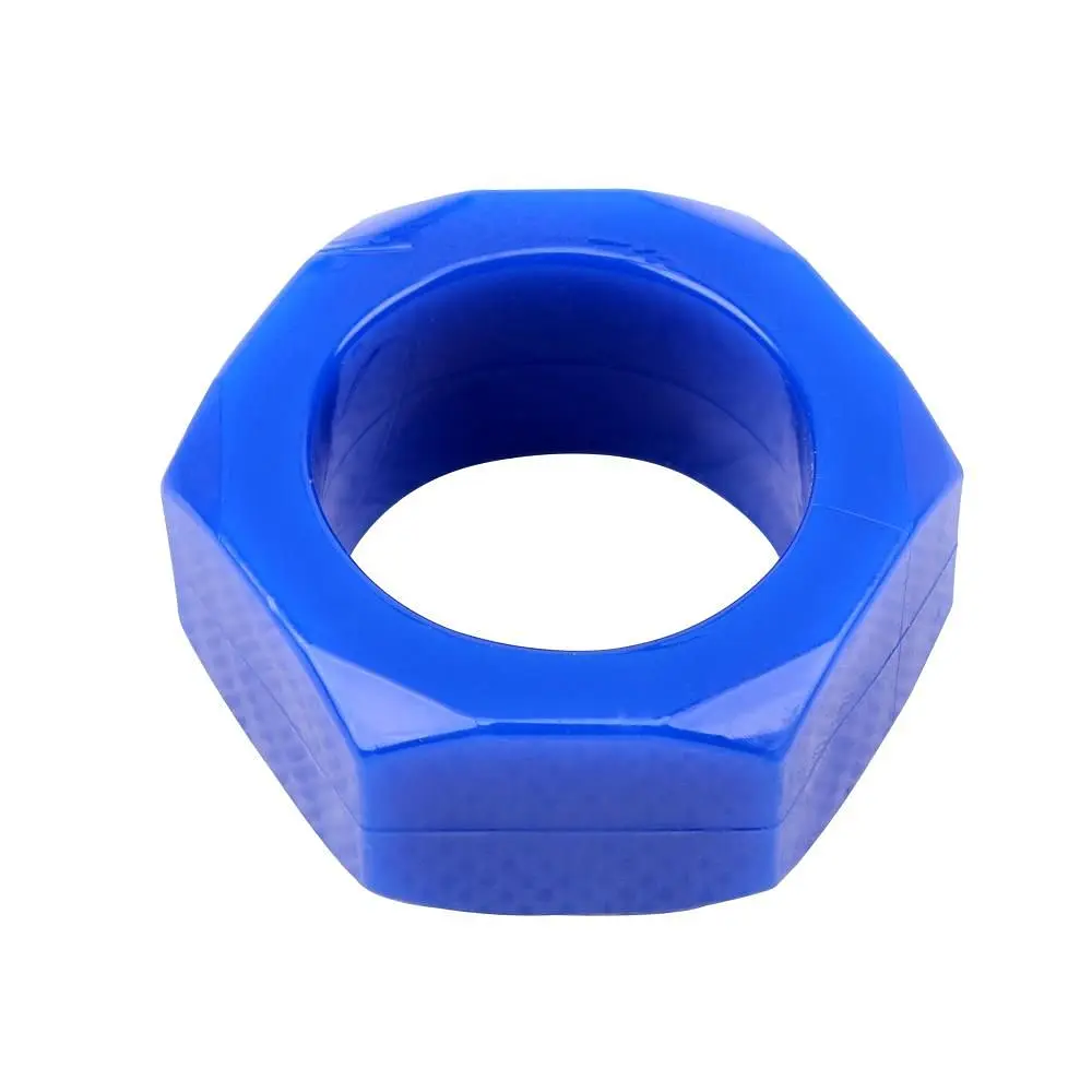 Ерекційне кільце Get Lock Nust Bolt 2.7 см (синій)