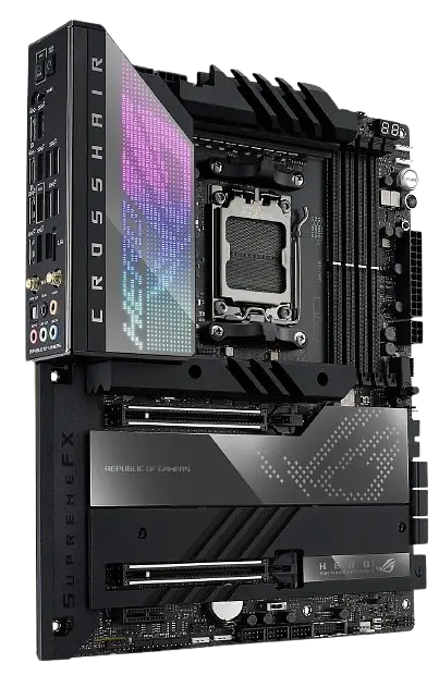 Материнська плата Asus X670E ROG Crosshair Hero Socket AM5 (ROG CROSSHAIR X670E HERO) Б/В - фото 2