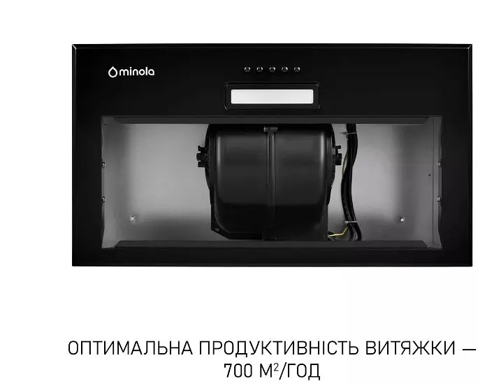 Витяжка Minola HBI 5614 BLF 1000 LED (повновбудована) - фото 5