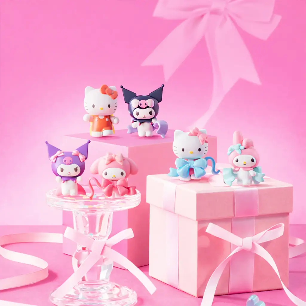 Фігурка-сюрприз Pop Top Sanrio Бантики почуттів 4 см ПВХ - фото 8