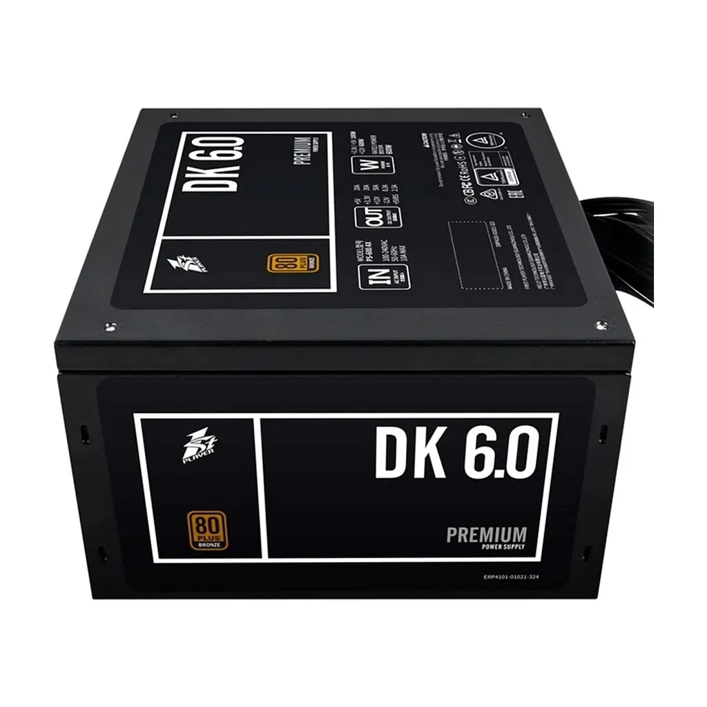 Блок живлення 1stPlayer 600W (DKPM-BRZ-600-BK-EU) - фото 2