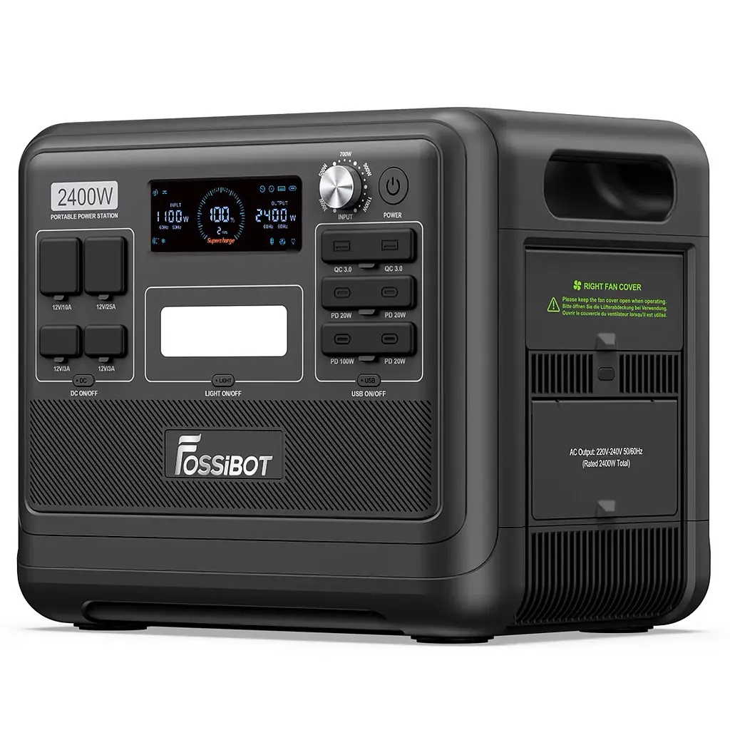 Зарядна станція Fossibot F2400 2000 Вт 2048 Втч LiFePO4 - фото 2