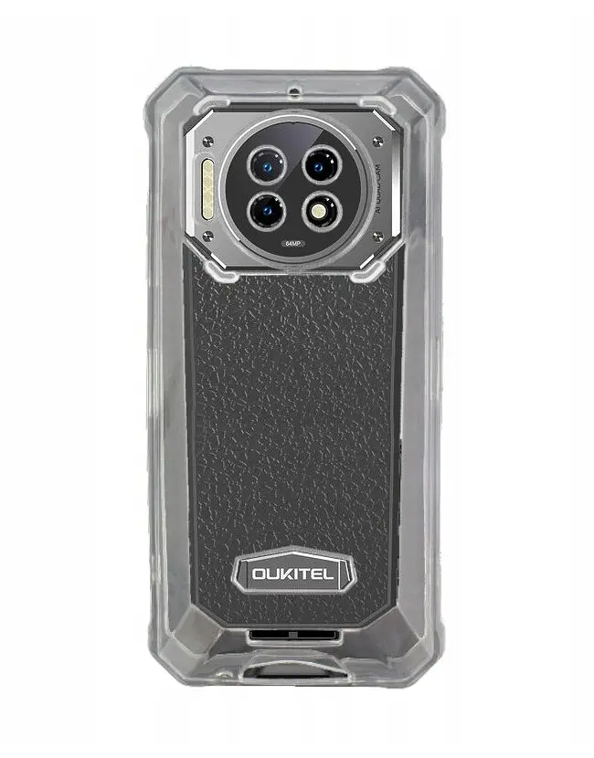 Оригінальний бампер/чохол Oukitel wp19 transperent (прозорий) - фото 2