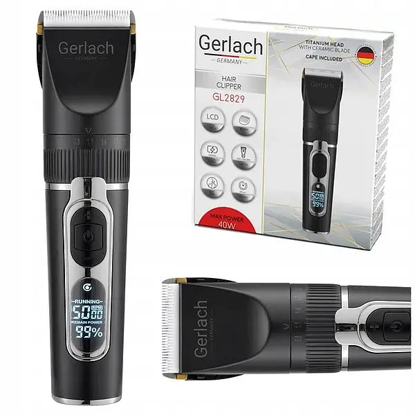 Машинка для стрижки волосся Gerlach GL 2829 - фото 7