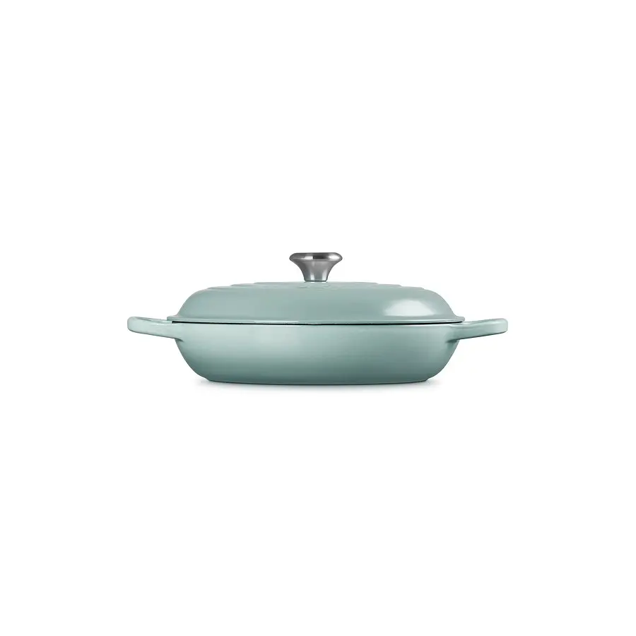 Каструля Le Creuset Signature Cast Iron Shallow Casserole 21180307174430 3.5 л 30 см м'ятна - фото 3