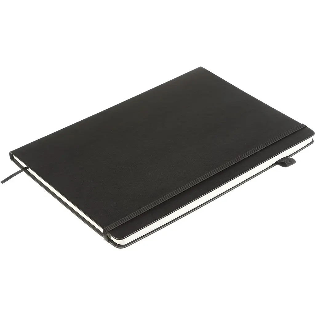 Книга записна Buromax Etalon в клітинку 295х210 мм чорна 96 аркушів (BM.294160-01) - фото 3