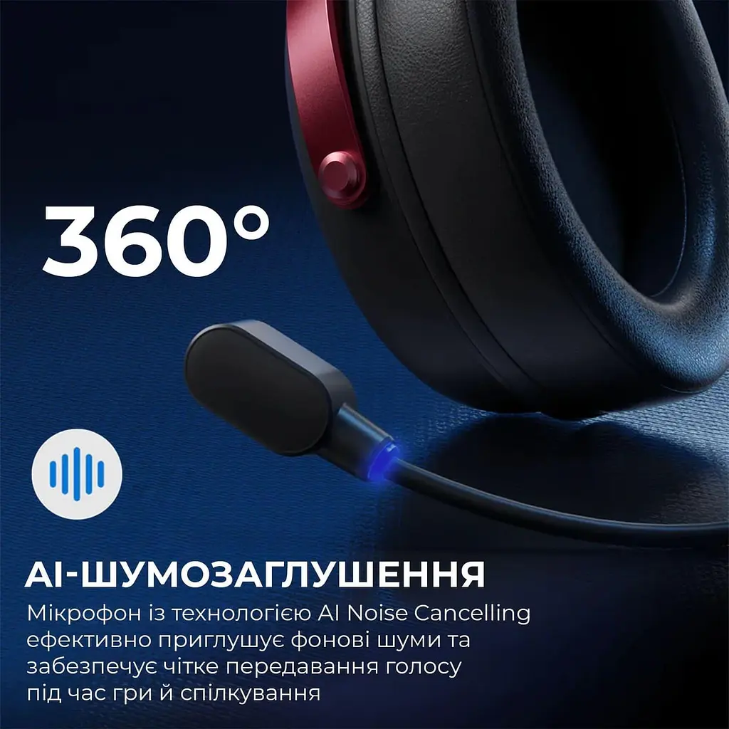 Игровая гарнитура Ajazz AHW10 Black (AHW10-B) - фото 11