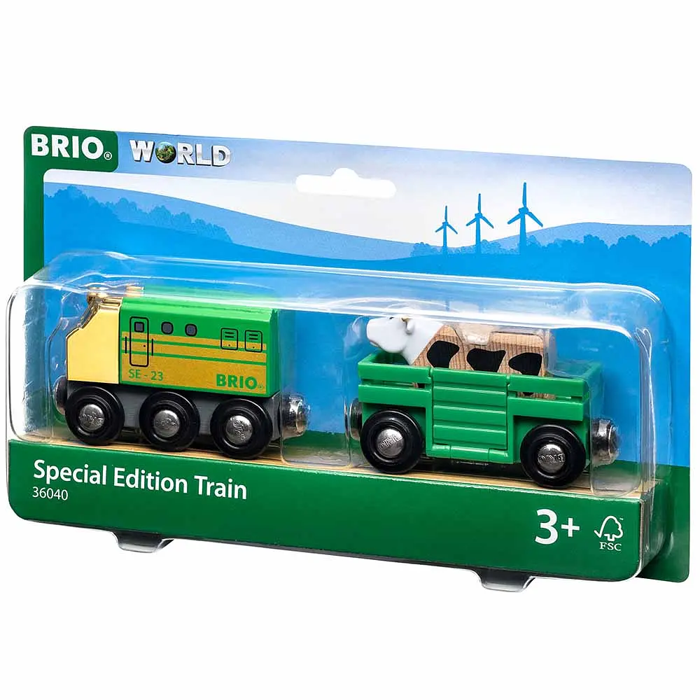 Фермерский поезд для железной дороги Brio Special Edition (36040) - фото 5