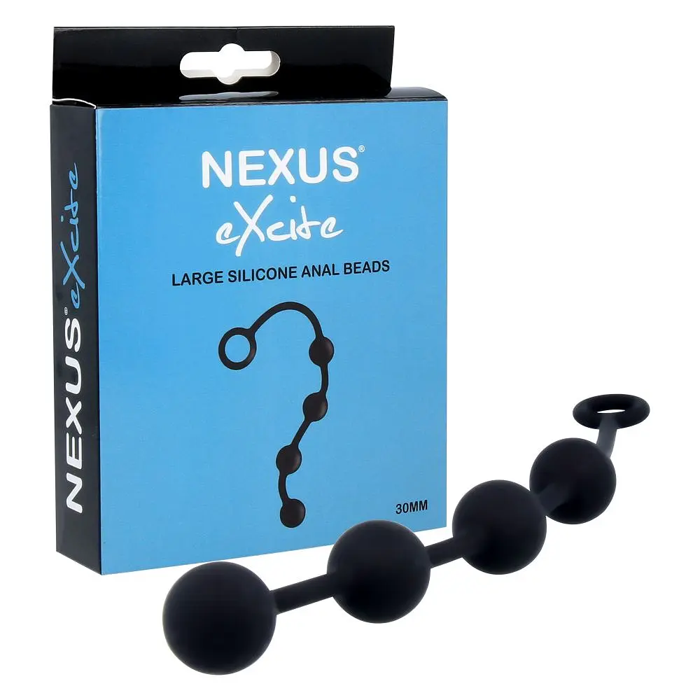 Анальні кульки Nexus Excite Large Anal Beads, 27х3 см - фото 4