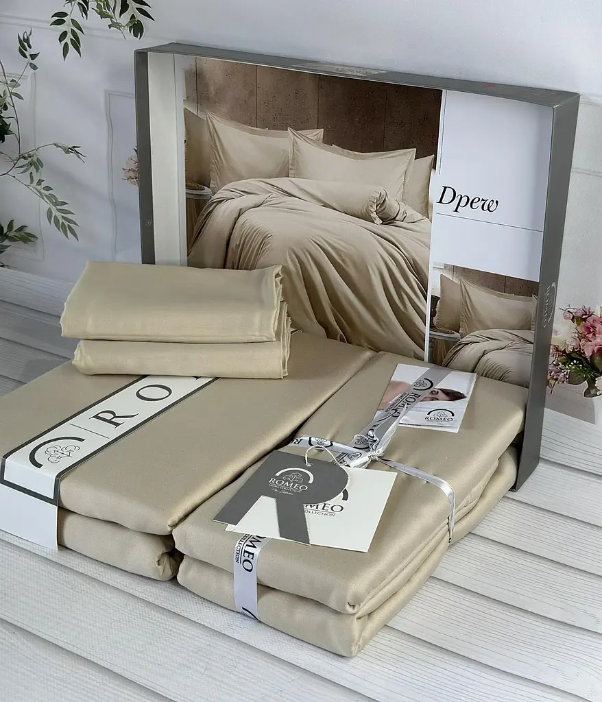 Постільна білизна Dpew Сатин Преміум Romeo Home pbe0051841 - фото 2