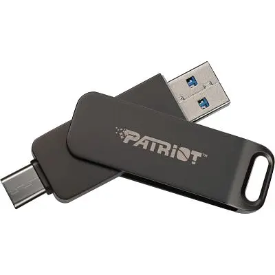 USB флеш накопичувач Patriot 1TB Rage R550 Matte Black USB 3.2/Type-C (PE1TR550DSAD) - фото 2