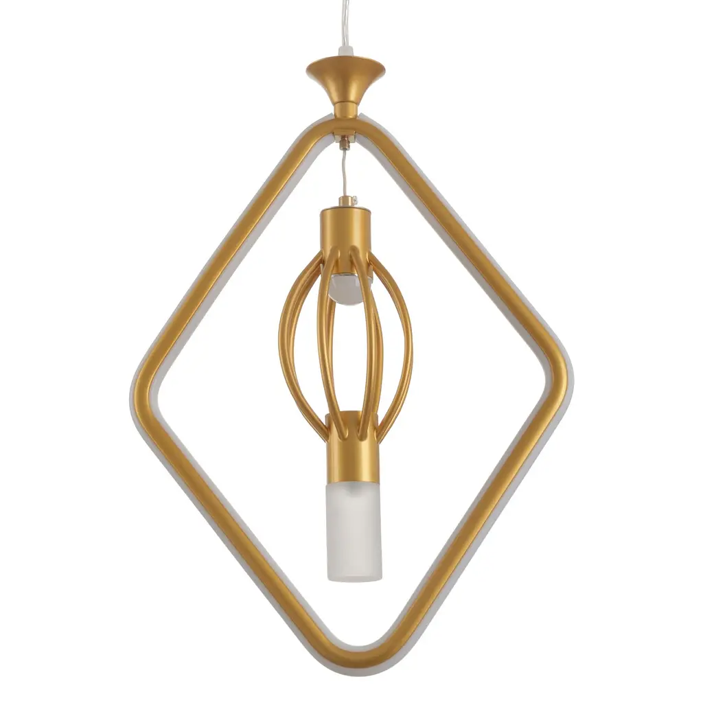 Люстра Brille подвесная лофт LED 41W NW G (BL-884S/1) - фото 2