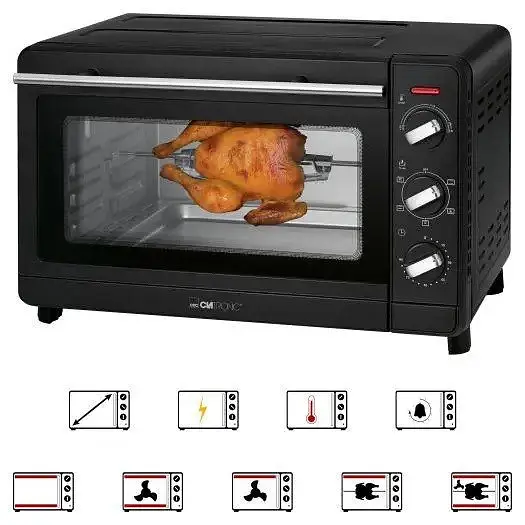 Електродуховка Clatronic MBG 3728 30 л - фото 2