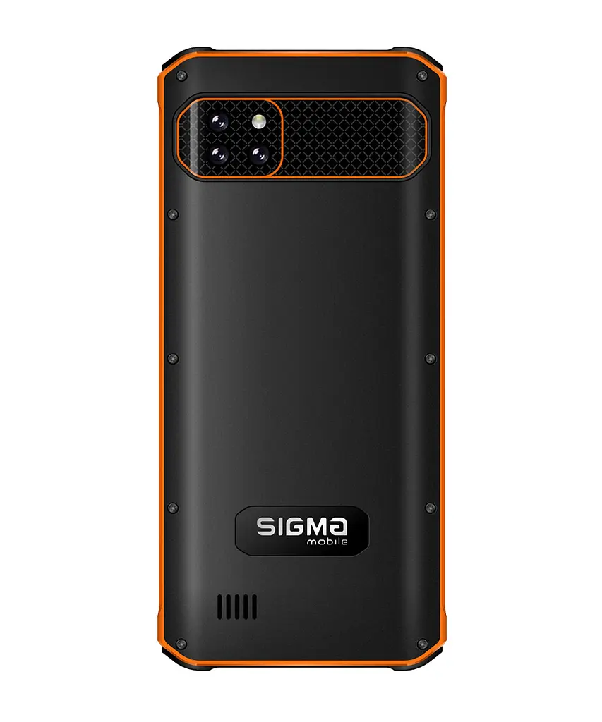 Смартфон Sigma X-treme PQ56 6/128Gb Black-Orange UA UCRF - фото 2