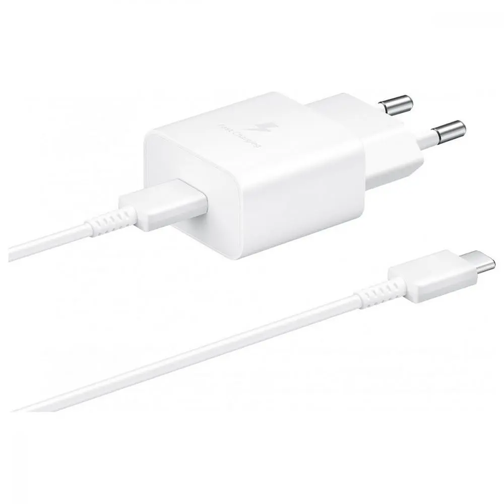 Зарядний пристрій Samsung 15W Power Adapter Type-C White (EP-T1510XW) - фото 6