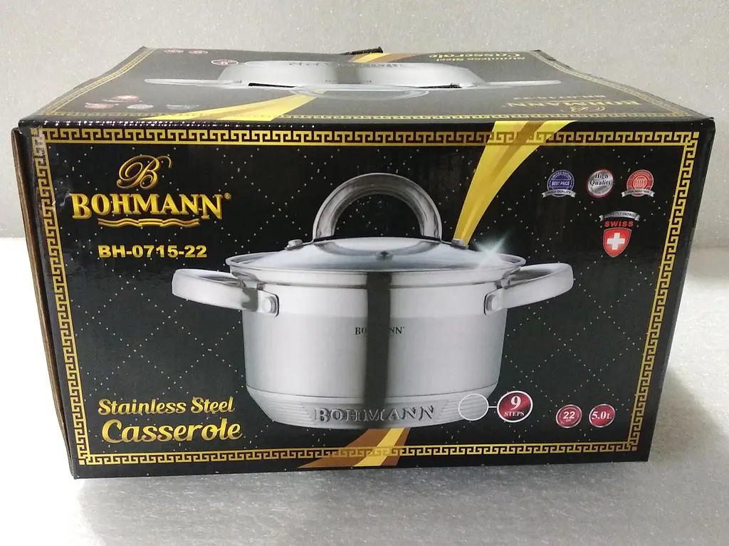 Каструля Bohmann BH-0715 24см 6,5л - фото 7