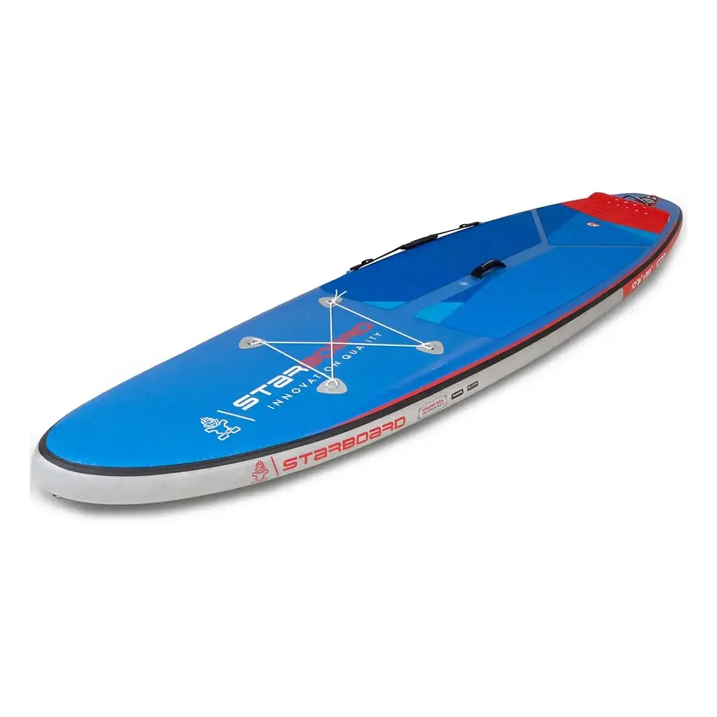 Sup-доска StarBoard Inflatable Sup 12'0 X 33 X 4.75 Icon Deluxe SC Серый/Синий (1053-2012220601001) - фото 3