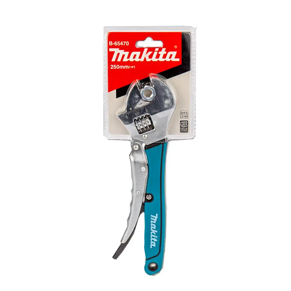 Ключ розвідний 250 мм з фіксатором Makita B-65470 (0-35 мм)