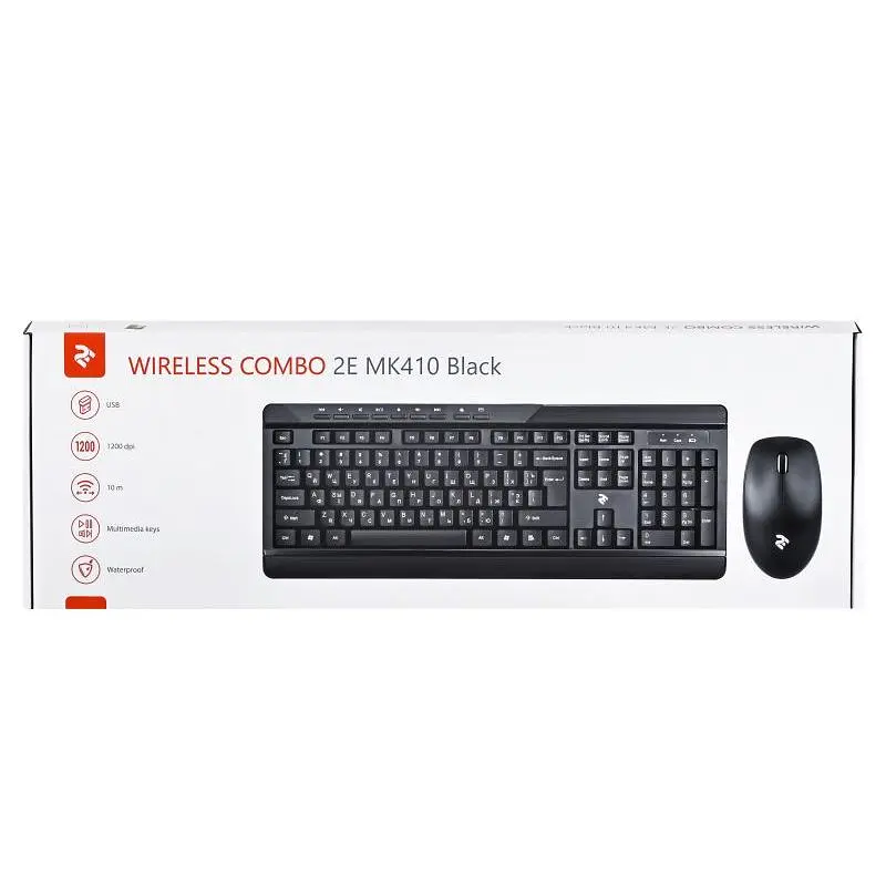Комплект 2E MK410 WL BLACK 2E-MK410MWB - фото 17