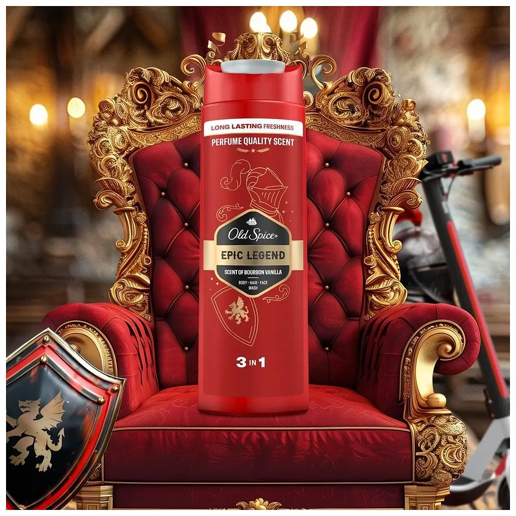 Гель для душу Old Spice Epic Legend 400 мл (8700216611046) - фото 8