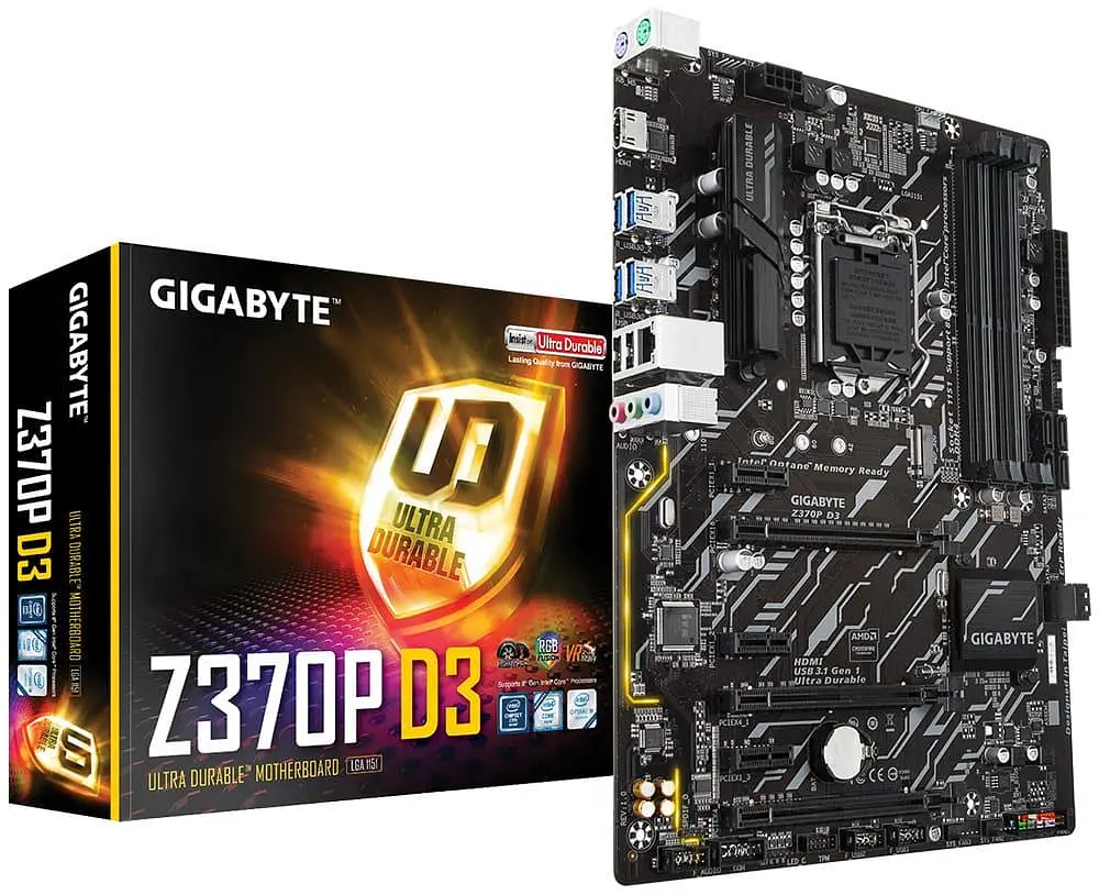Материнська плата Gigabyte Z370P D3 (Z370P D3) (Socket 1151 v2, Intel Z370, ATX) Б/в - фото 5