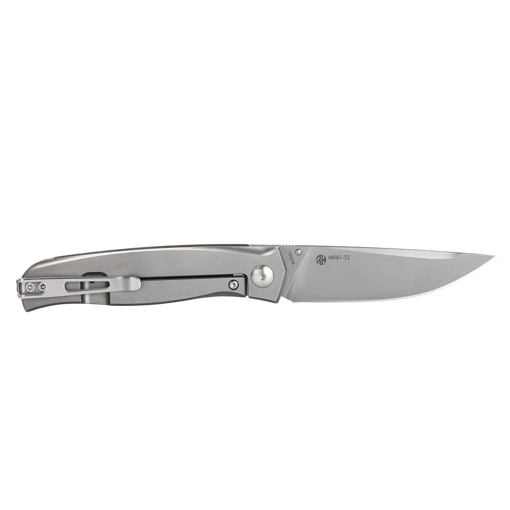 Ніж складаний кишеньковий Ruike M661-TZ, (7.4 см) steel 154СМ/G10 чорний - фото 3