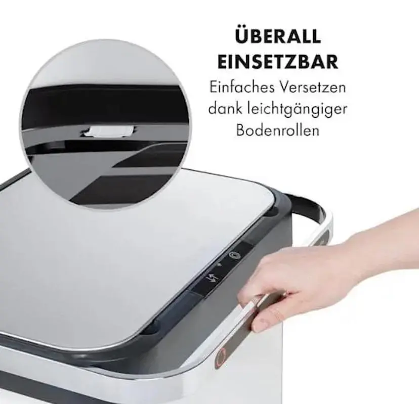 Бак для мусора Klarstein Touchless Ultraclean (10035084) - фото 8