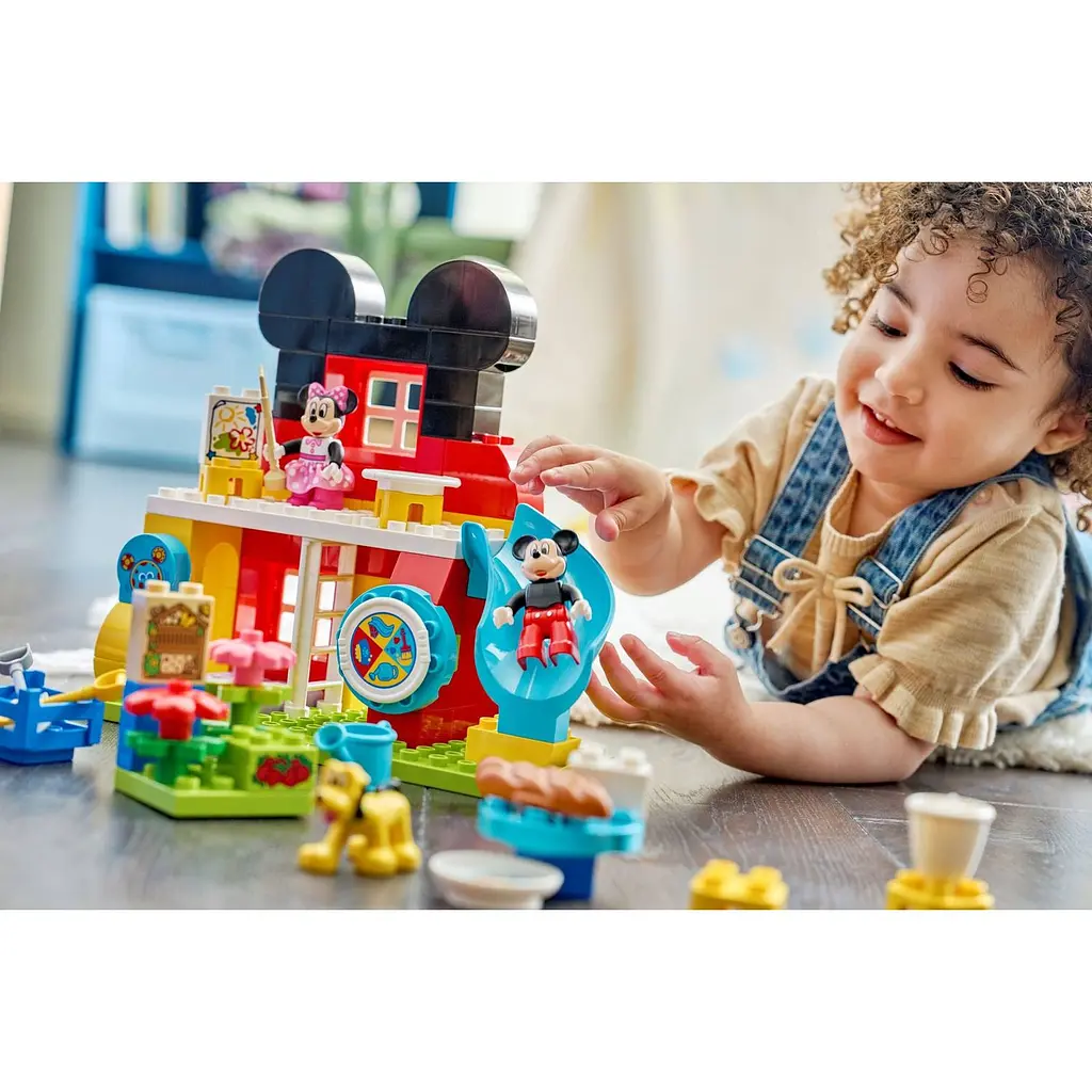 Уцінка. Конструктор LEGO DUPLO Disney Міккі Маус: Клубний будинок з Мінні та Плуто 87 деталей (10465) - фото 6