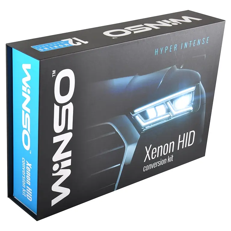 Комплект біксенону Winso H4 bi-xenon 6000K, 85V, 35W P43t-38 KET (744600)