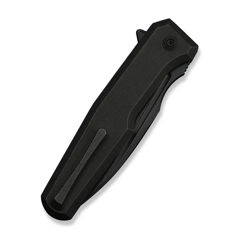 Ніж складаний туристичний Weknife Dressytak (8.6 см) Bohler M390 / Titanium чорний - фото 5