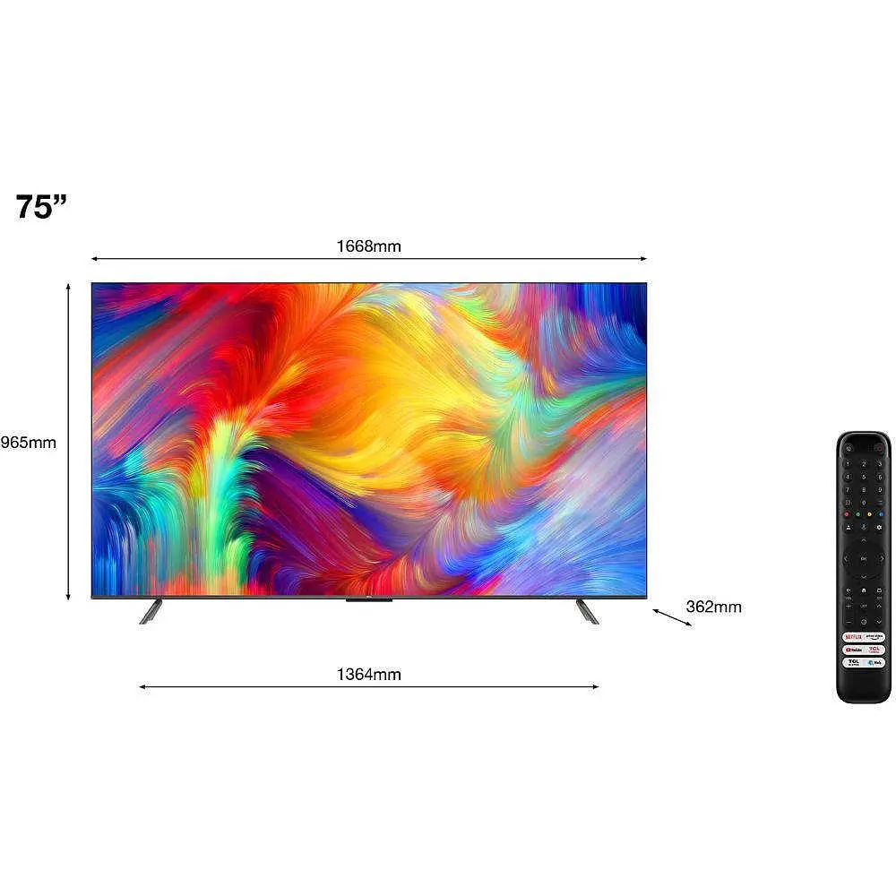 Телевізор TCL 75P735 - фото 11