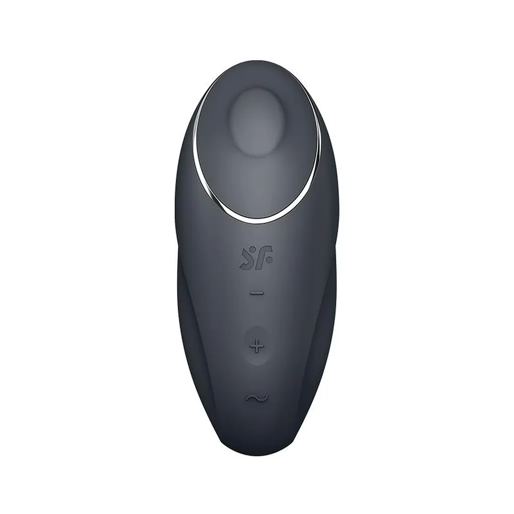 Кліторальний стимулятор Satisfyer Tap & Climax 1 Grey - фото 6