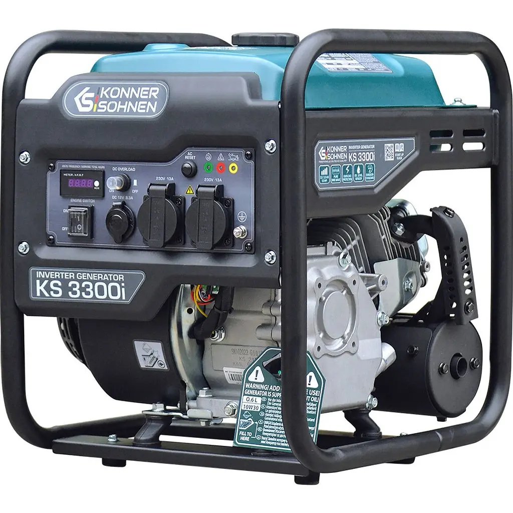 Інверторний бензиновий генератор Konner&Sohnen KS 3300i [116928] - фото 2