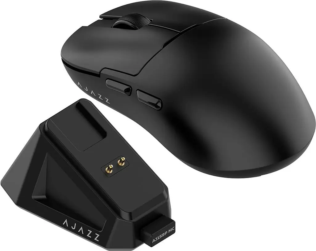 Миша Ajazz AJ159P MC Black Charging Dock (AJ159P-MC-B) - фото 4