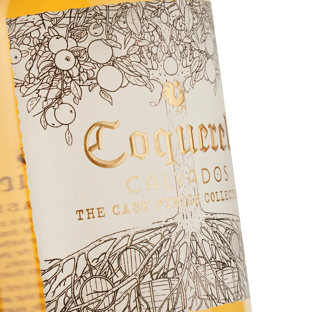 Кальвадос Coquerel Porto Finish 5 yo 41% 0.7 л в подарочной упаковке - фото 5