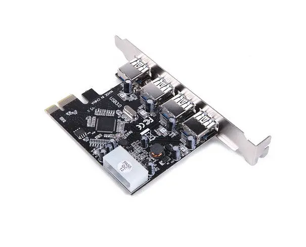 PCI-E Контролер USB3.0 (4ext. Molex) VIA, RTL - фото 2