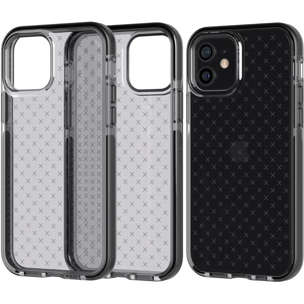 Оригинальный противоударный чехол Tech21 Evo Check для iPhone 12 Pro (6.1") Smokey Black T21-8373 - фото 10