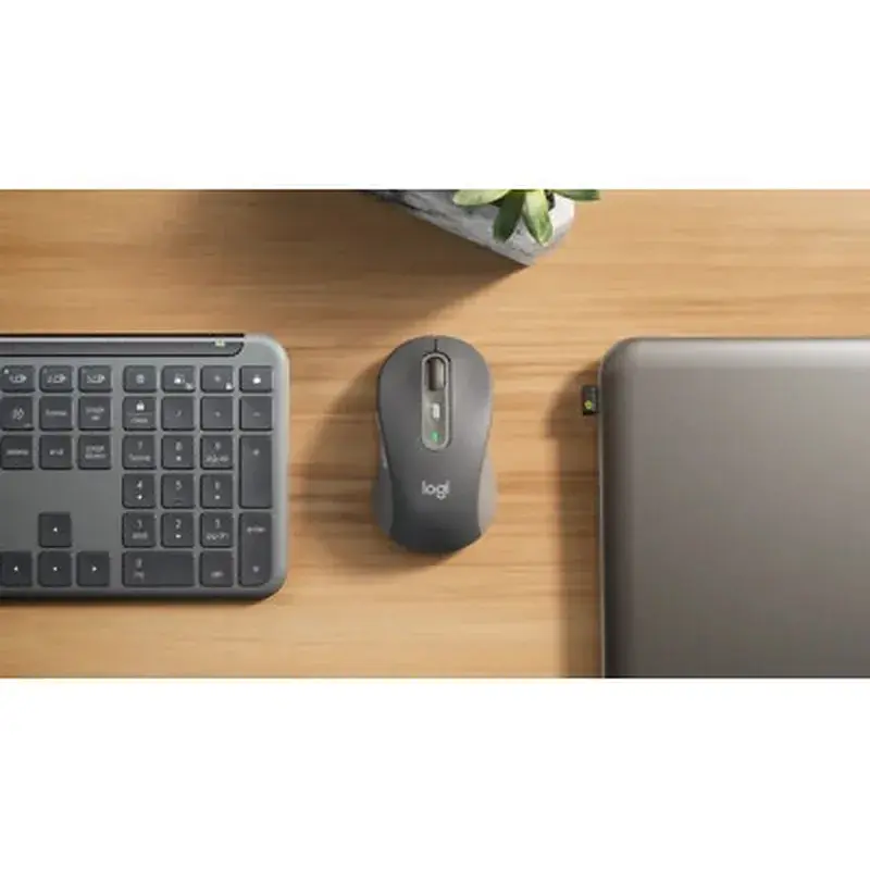 Комплект Logitech Signature Slim MK950 for Business Wireless/Bluetooth UA Graphite (920-012508) - фото 12