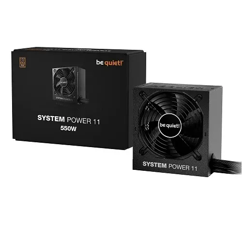 Блок живлення 550 Вт, System Power 11, Black, 80+ Bronze, Active PFC, 12 см be quiet! teh0034049 - фото 3