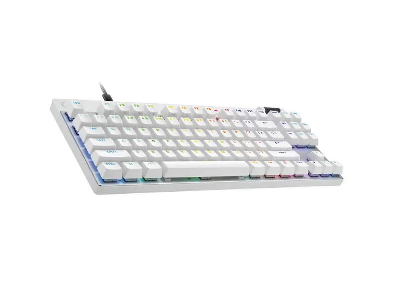 Клавіатура Logitech G Pro X TKL Rapid Linear White (920-013242) - фото 2