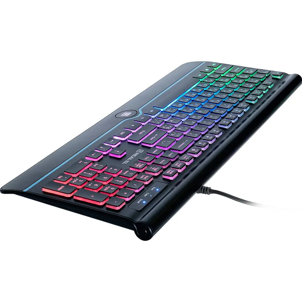 Клавиатура REAL-EL Comfort 8000 Backlit Black (EL123100033) [128769] - фото 4