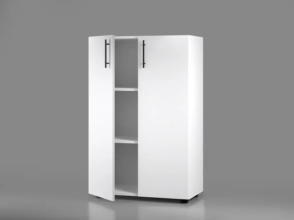 Шкаф для документов средний ОП-612 Orange-Line 700х347х1103 Белый - фото 2