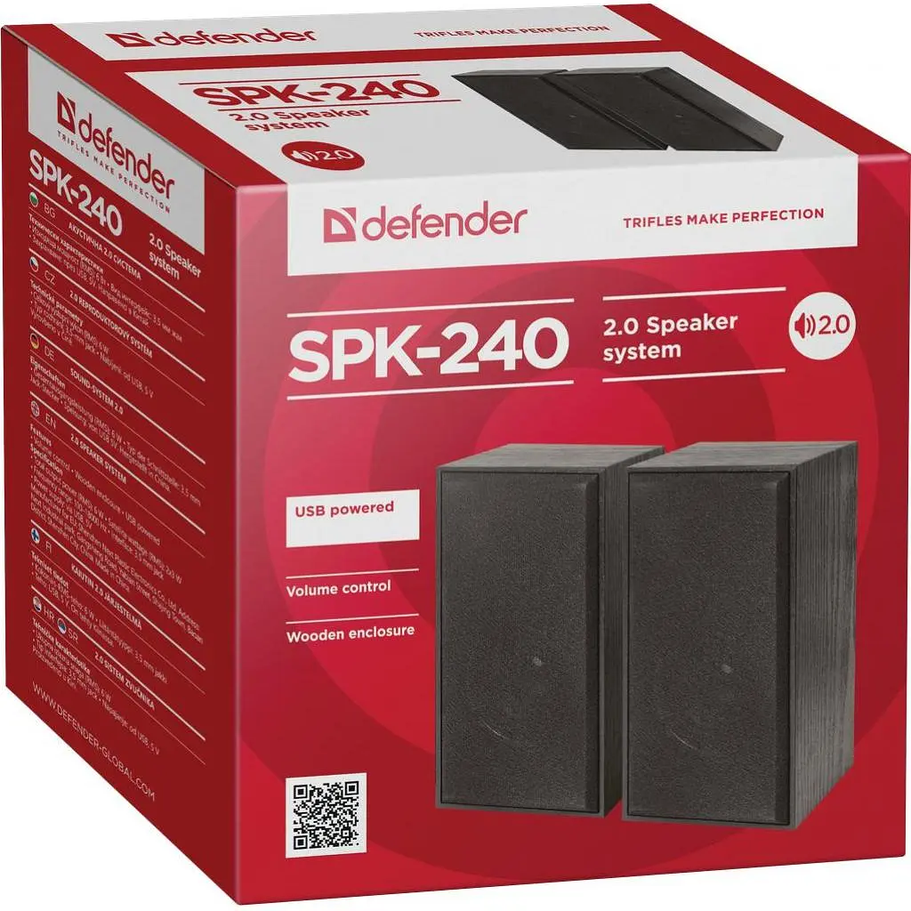 Акустична система Defender SPK 240 Black (65224) - фото 6