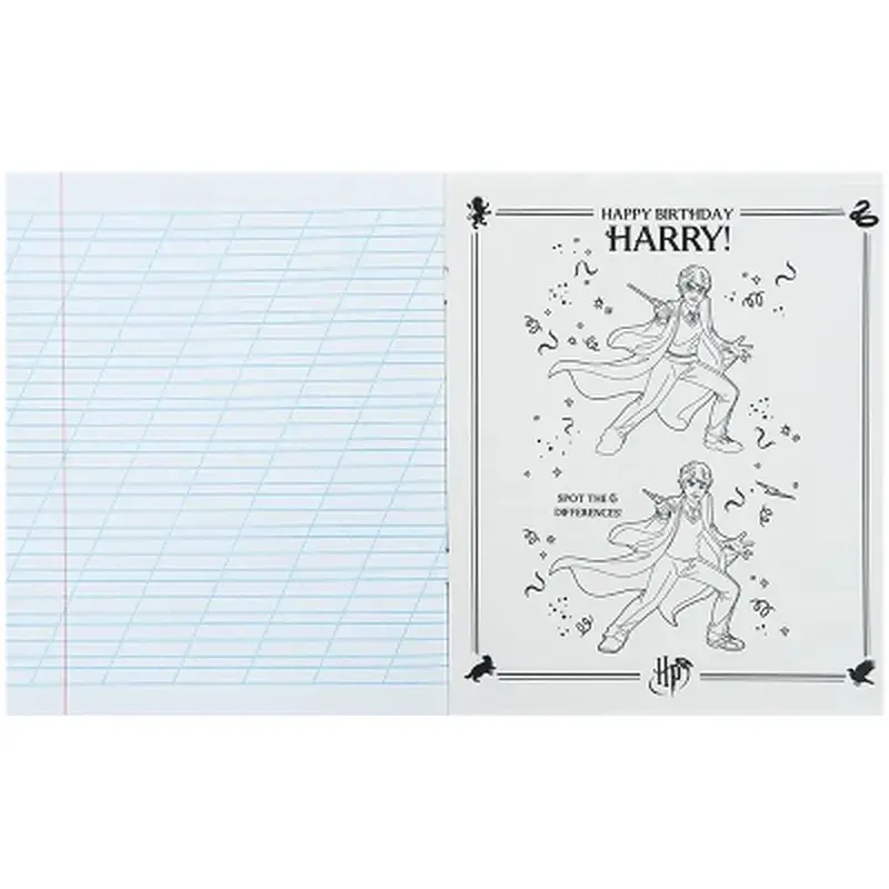 Зошит Kite Harry Potter, 12 аркушів, коса лінія (HP26-235) - фото 4