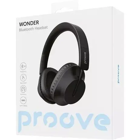 Бездротові навушники Proove Wonder повнорозмірні чорні - фото 3