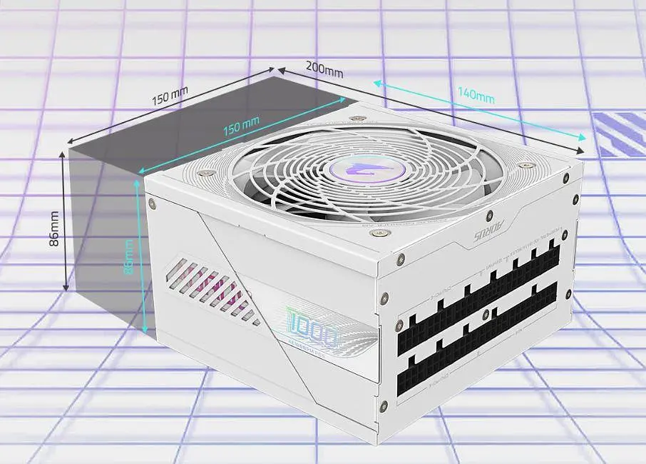 Блок живлення Gigabyte GP-AE1000PM PG5 ICE 1000W - фото 8